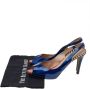 Sergio Rossi Pre-owned Leather sandals Blue Dames - Thumbnail 7