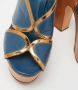 Sergio Rossi Pre-owned Leather sandals Blue Dames - Thumbnail 7