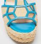 Sergio Rossi Pre-owned Leather sandals Blue Dames - Thumbnail 8