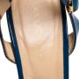 Sergio Rossi Pre-owned Leather sandals Blue Dames - Thumbnail 6