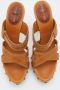 Sergio Rossi Pre-owned Leather sandals Brown Dames - Thumbnail 3
