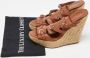 Sergio Rossi Pre-owned Leather sandals Brown Dames - Thumbnail 9