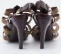 Sergio Rossi Pre-owned Leather sandals Brown Dames - Thumbnail 5