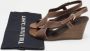 Sergio Rossi Pre-owned Leather sandals Brown Dames - Thumbnail 9