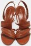Sergio Rossi Pre-owned Leather sandals Brown Dames - Thumbnail 3