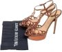 Sergio Rossi Pre-owned Leather sandals Gray Dames - Thumbnail 8