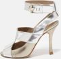 Sergio Rossi Pre-owned Leather sandals Gray Dames - Thumbnail 2