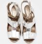 Sergio Rossi Pre-owned Leather sandals Gray Dames - Thumbnail 3