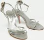 Sergio Rossi Pre-owned Leather sandals Gray Dames - Thumbnail 3