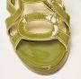 Sergio Rossi Pre-owned Leather sandals Green Dames - Thumbnail 7