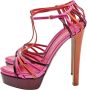 Sergio Rossi Pre-owned Leather sandals Multicolor Dames - Thumbnail 3