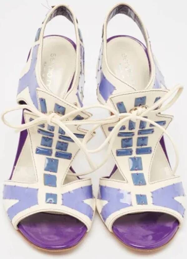 Sergio Rossi Pre-owned Leather sandals Multicolor Dames