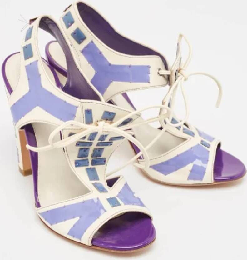 Sergio Rossi Pre-owned Leather sandals Multicolor Dames