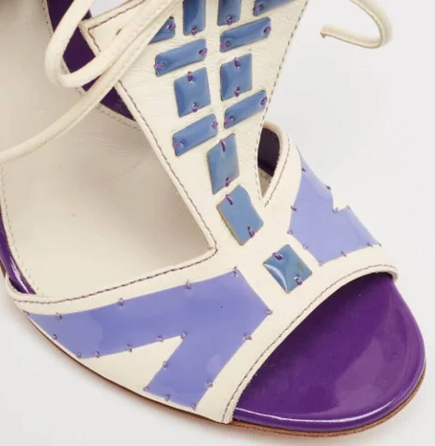 Sergio Rossi Pre-owned Leather sandals Multicolor Dames
