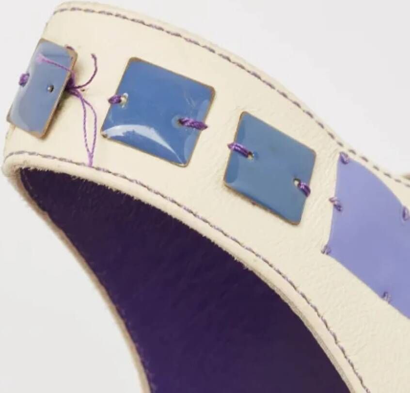 Sergio Rossi Pre-owned Leather sandals Multicolor Dames