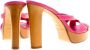 Sergio Rossi Pre-owned Leather sandals Pink Dames - Thumbnail 4