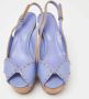 Sergio Rossi Pre-owned Leather sandals Purple Dames - Thumbnail 3