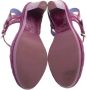 Sergio Rossi Pre-owned Leather sandals Purple Dames - Thumbnail 5