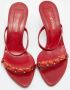 Sergio Rossi Pre-owned Leather sandals Red Dames - Thumbnail 2