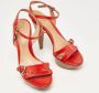 Sergio Rossi Pre-owned Leather sandals Red Dames - Thumbnail 4