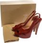 Sergio Rossi Pre-owned Leather sandals Red Dames - Thumbnail 7