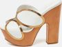 Sergio Rossi Pre-owned Leather sandals White Dames - Thumbnail 2