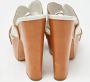 Sergio Rossi Pre-owned Leather sandals White Dames - Thumbnail 5