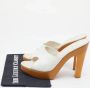 Sergio Rossi Pre-owned Leather sandals White Dames - Thumbnail 8