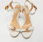 Sergio Rossi Pre-owned Leather sandals White Dames - Thumbnail 3