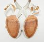 Sergio Rossi Pre-owned Leather sandals White Dames - Thumbnail 6