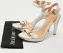 Sergio Rossi Pre-owned Leather sandals White Dames - Thumbnail 9