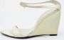 Sergio Rossi Pre-owned Leather sandals White Dames - Thumbnail 2