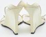 Sergio Rossi Pre-owned Leather sandals White Dames - Thumbnail 5