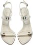 Sergio Rossi Pre-owned Leather sandals White Dames - Thumbnail 2