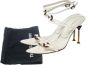 Sergio Rossi Pre-owned Leather sandals White Dames - Thumbnail 7