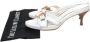 Sergio Rossi Pre-owned Leather sandals White Dames - Thumbnail 7