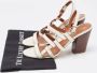 Sergio Rossi Pre-owned Leather sandals White Dames - Thumbnail 9