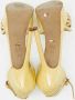 Sergio Rossi Pre-owned Leather sandals Yellow Dames - Thumbnail 6