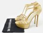 Sergio Rossi Pre-owned Leather sandals Yellow Dames - Thumbnail 8
