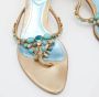 Sergio Rossi Pre-owned Leather sandals Yellow Dames - Thumbnail 7