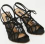 Sergio Rossi Pre-owned Mesh sandals Black Dames - Thumbnail 4