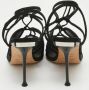Sergio Rossi Pre-owned Mesh sandals Black Dames - Thumbnail 5