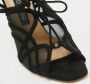 Sergio Rossi Pre-owned Mesh sandals Black Dames - Thumbnail 7