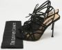 Sergio Rossi Pre-owned Mesh sandals Black Dames - Thumbnail 9