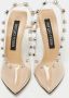 Sergio Rossi Pre-owned Plastic heels White Dames - Thumbnail 2
