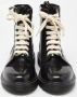 Sergio Rossi Pre-owned Rubber boots Black Dames - Thumbnail 3