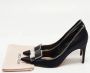 Sergio Rossi Pre-owned Satin heels Black Dames - Thumbnail 9