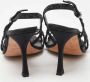 Sergio Rossi Pre-owned Satin heels Black Dames - Thumbnail 5