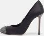 Sergio Rossi Pre-owned Satin heels Black Dames - Thumbnail 2
