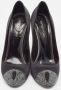 Sergio Rossi Pre-owned Satin heels Black Dames - Thumbnail 3